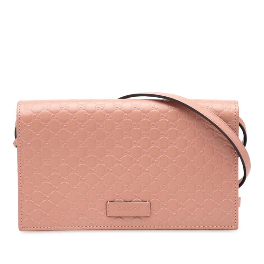 Wallet On Strap Microguccissima Leather #316200G57B